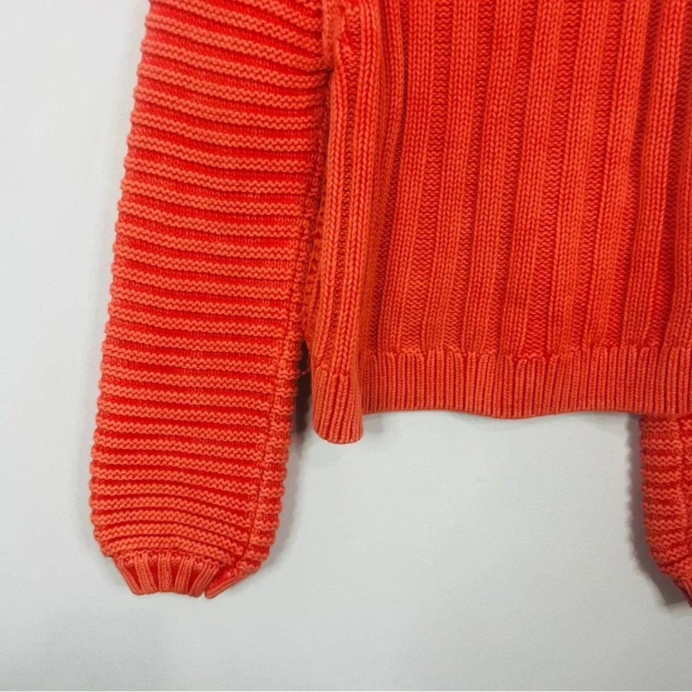 Free People sweetheart pullover Knit Sweater - Red love glare size small